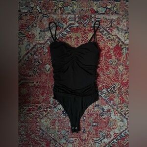 Express Black Body Contour bodysuit